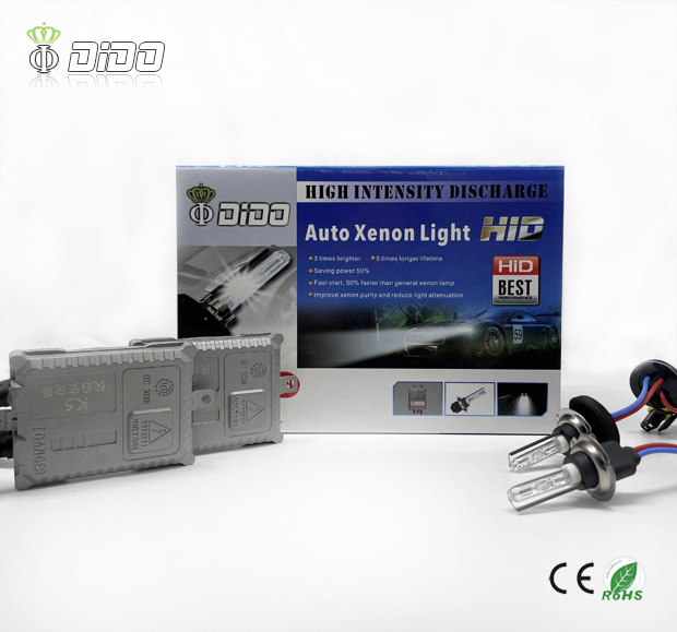 55W HID Xenon Kit 6000K HID Replacement Headlight Kit