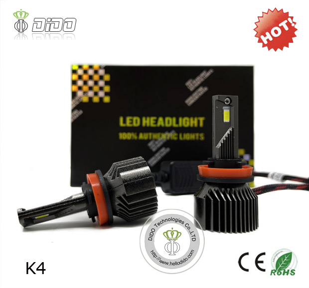 Car LED Lights Manufacturer Offering Wholesale LED Headlight Bulb K4 Series