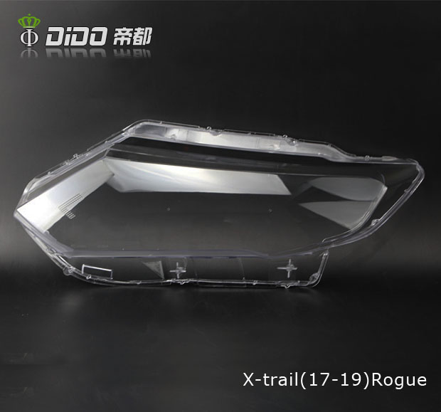 Car Headlight Cover Lens Glass Shell for Nissan Rogue X-Trail 17-19 Year
