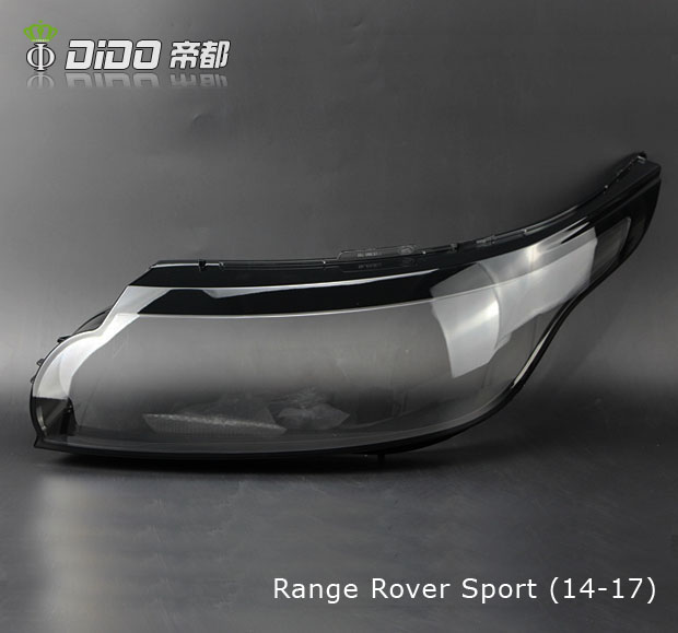 Automotive Headlight Shell Lens Cover for Range Rover Sport 14-17 Year